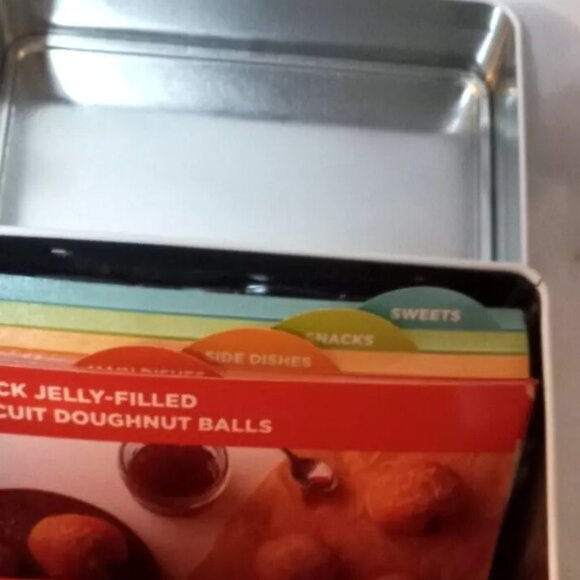 Air Fryer Recipe Card Collection Tin kitchen A Collectors Tin Full Of 100 - Picture 4 of 4